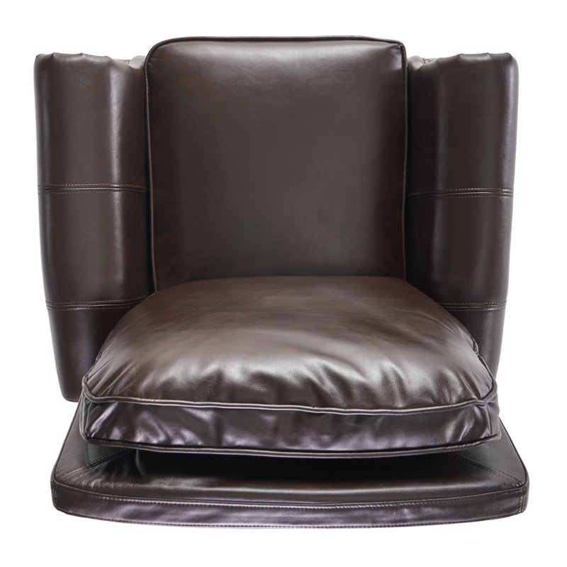 Three Posts™ Kettering Faux Leather Recliner & Reviews Wayfair